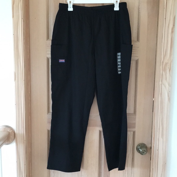 Cherokee Black Scrub Pants - Picture 1 of 2